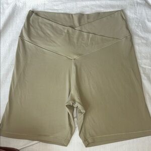 Aerie Women's Beige Bike Shorts